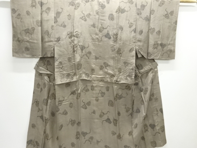 JAPANESE KIMONO / ANTIQUE MENS JUBAN / SILK / SHIFUKU PATTERN